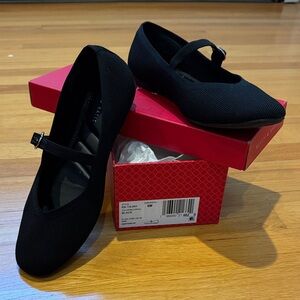 Kelly & Katie Black Mary Jane Shoes